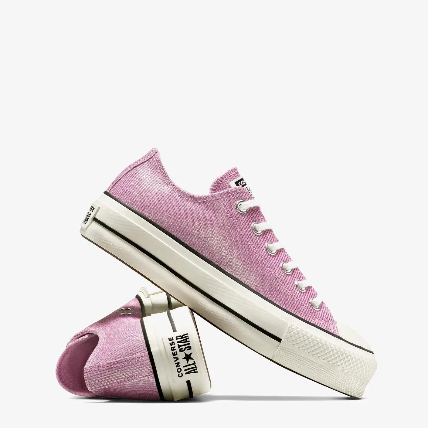 Turnschuhe Converse Chuck Taylor All Star Lift Sparkle, Rosa, Unisex 4/5