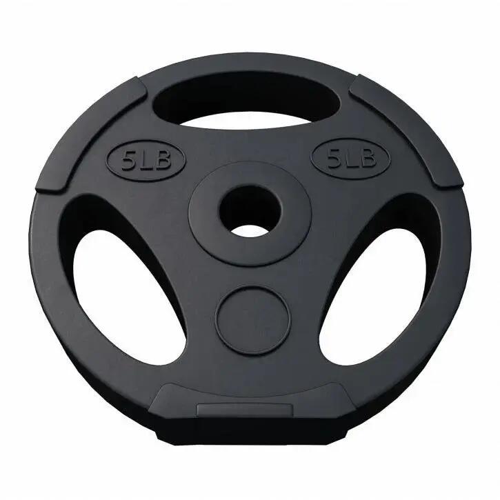 Discuri din plastic umplute cu ciment, cu grip, 5 lb, 25 mm – US EDITION 2/2