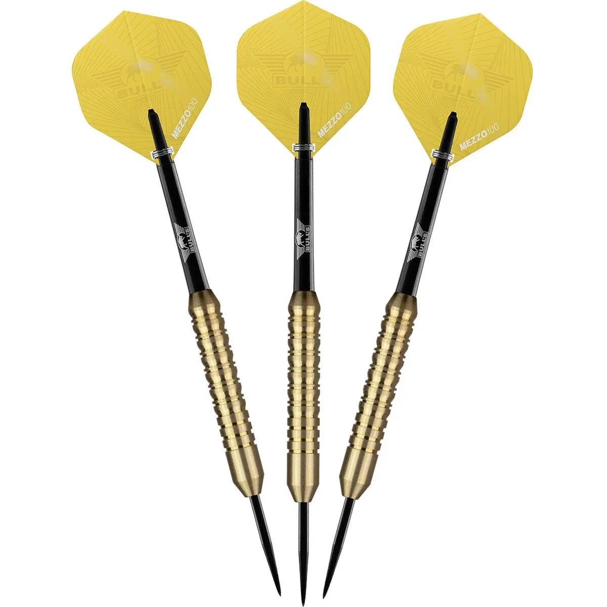 Charge Yellow Brass Dartpijlen 3/5