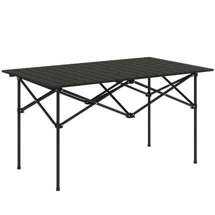 Table pliante de camping - Rectangulaire - Portable - Noir