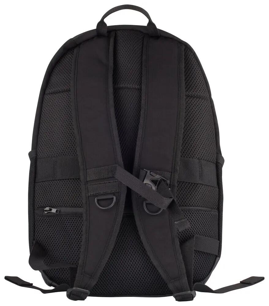 clique 2.0 Backpack – functionele rugzak 28L van 150D polyester – black 3/6