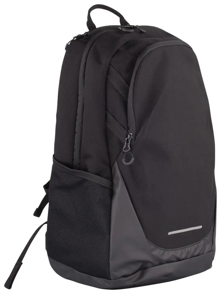 clique 2.0 Backpack – functionele rugzak 28L van 150D polyester – black 2/6