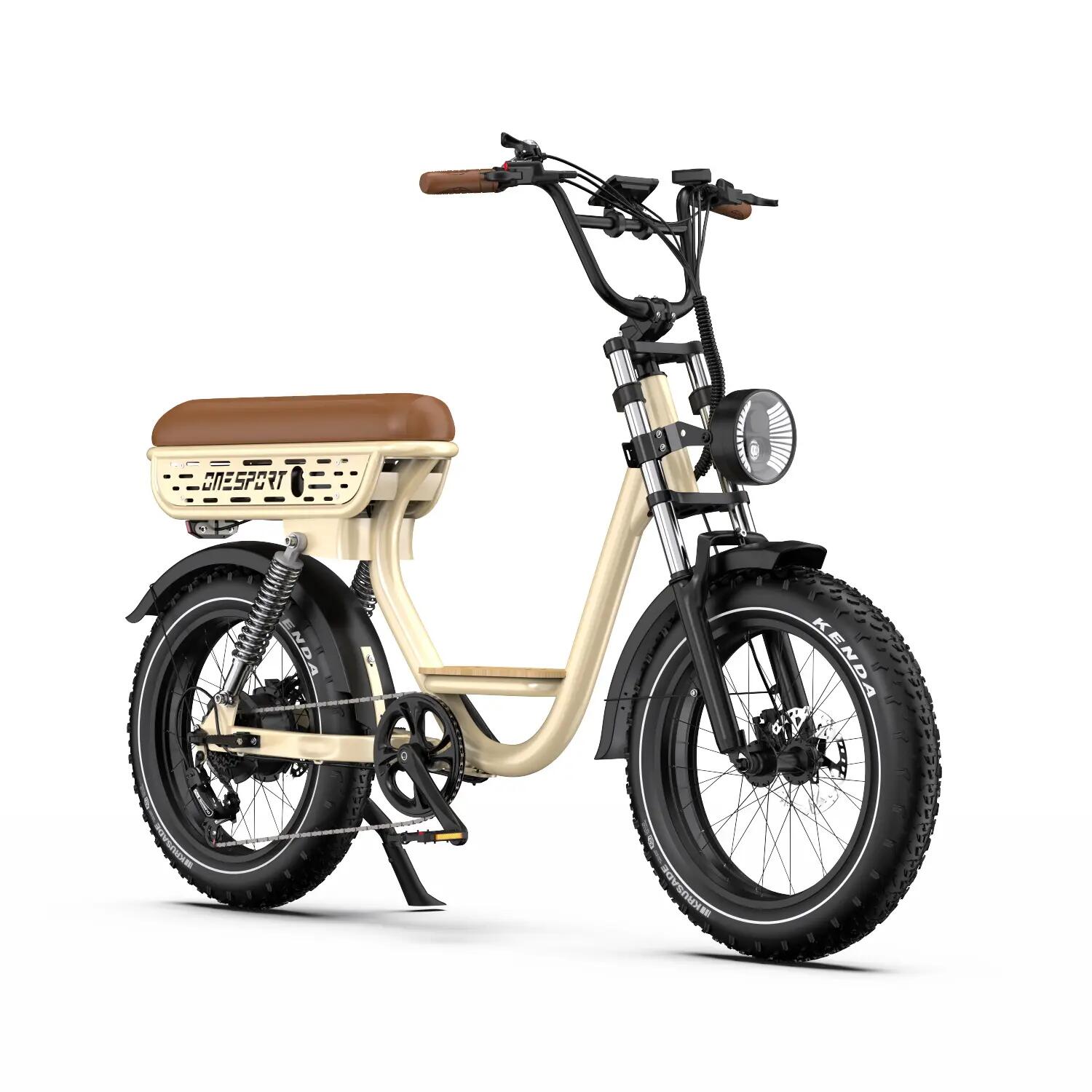 Bicicletta elettrica per adulti W77, pneumatici 20" × 4,0", batteria 48V 18Ah. 2/10
