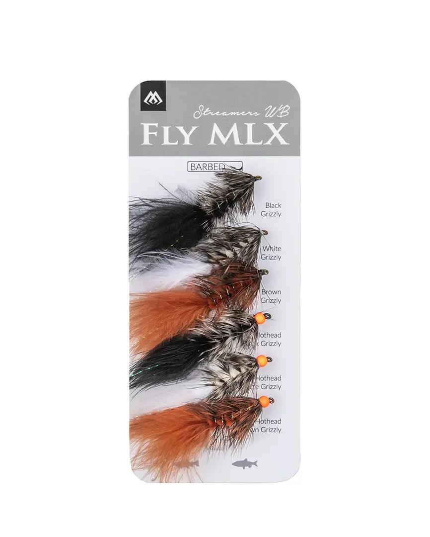 Mouches Streamers Woolly Bugger Mikado à Ardillon 1 Set 2/2