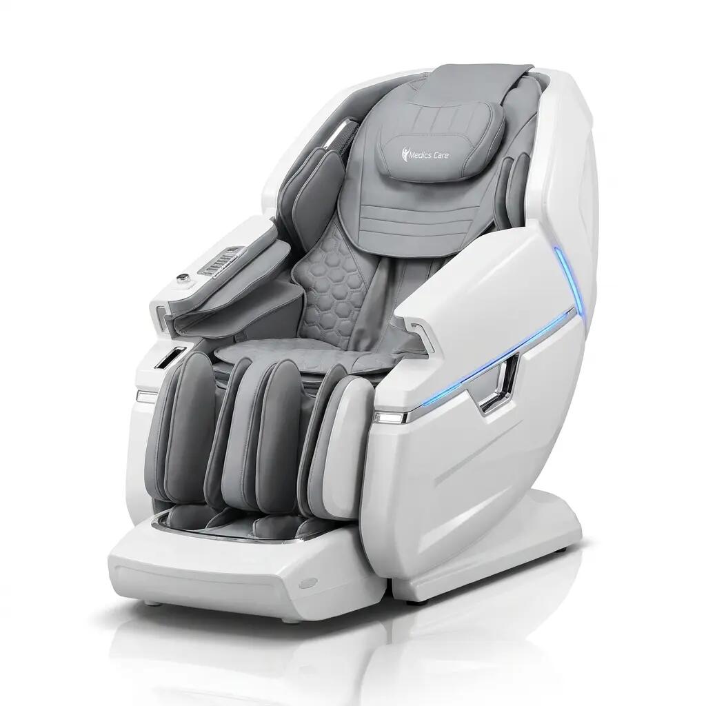 Cadeira de Massagem XZ8 (Branco / Cinzento) 6/6