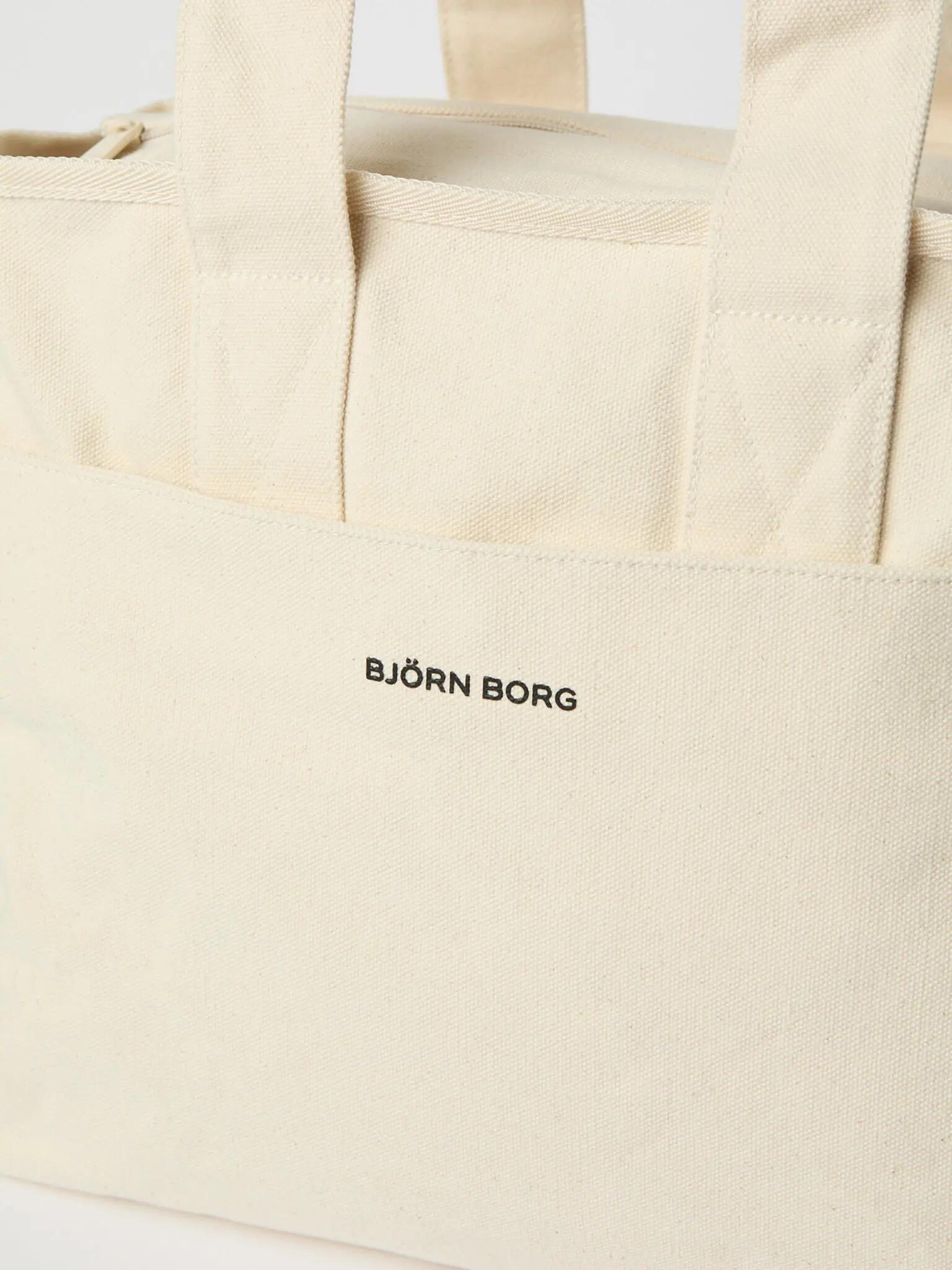 bjorn_borg STUDIO CANVAS TOTE L in EGRET 3/3