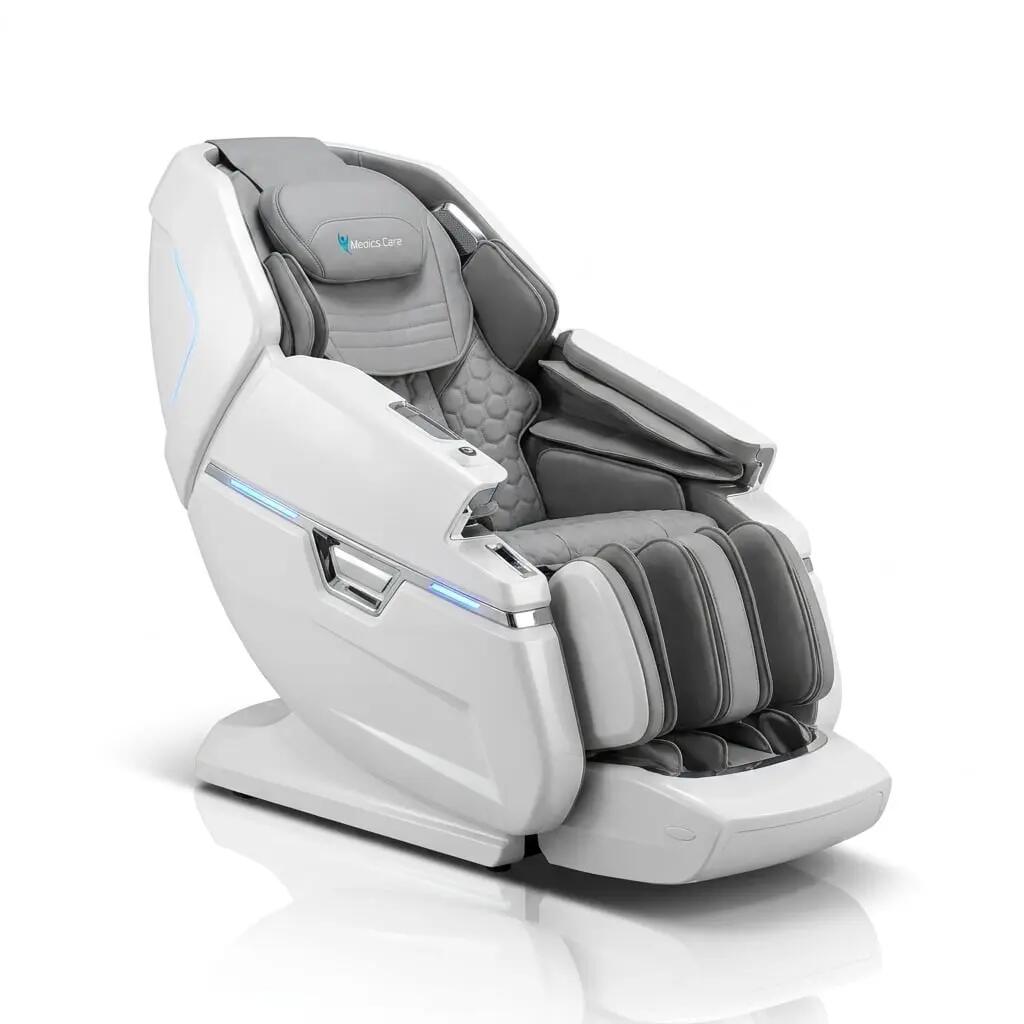 Cadeira de Massagem XZ8 (Branco / Cinzento) 3/6