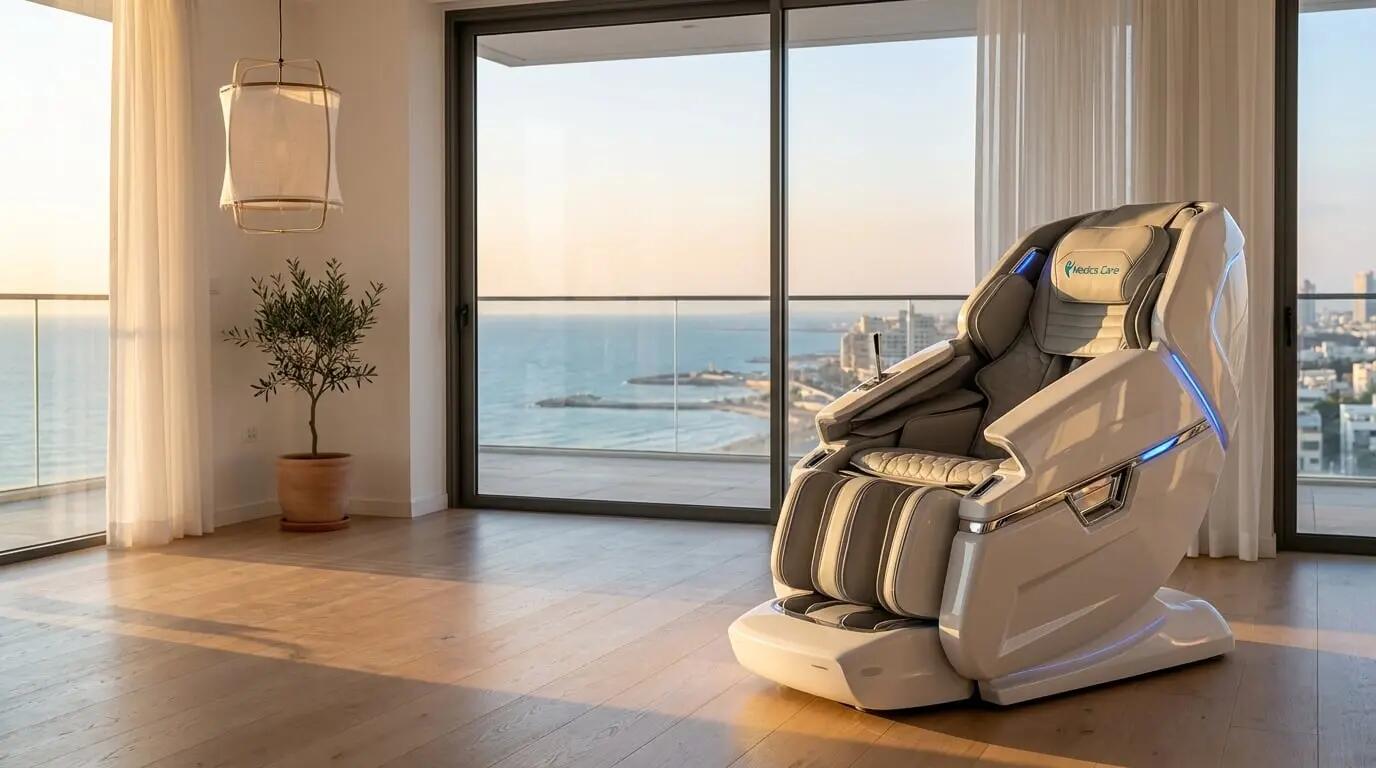 Cadeira de Massagem XZ8 (Branco / Cinzento) 2/6
