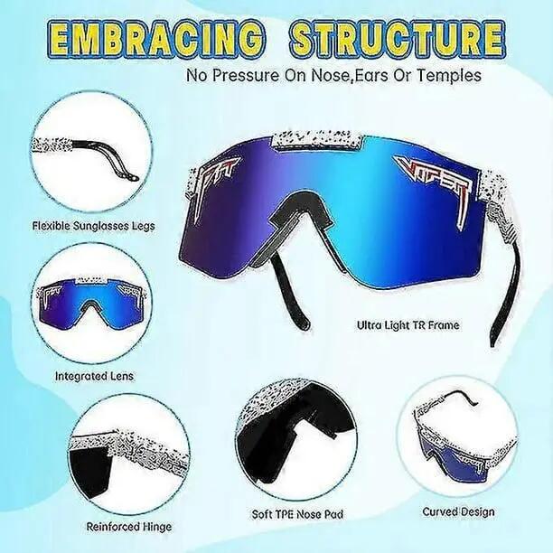 Lunettes de soleil polarisées pour enfants (1 paire), protection UV400 2/4