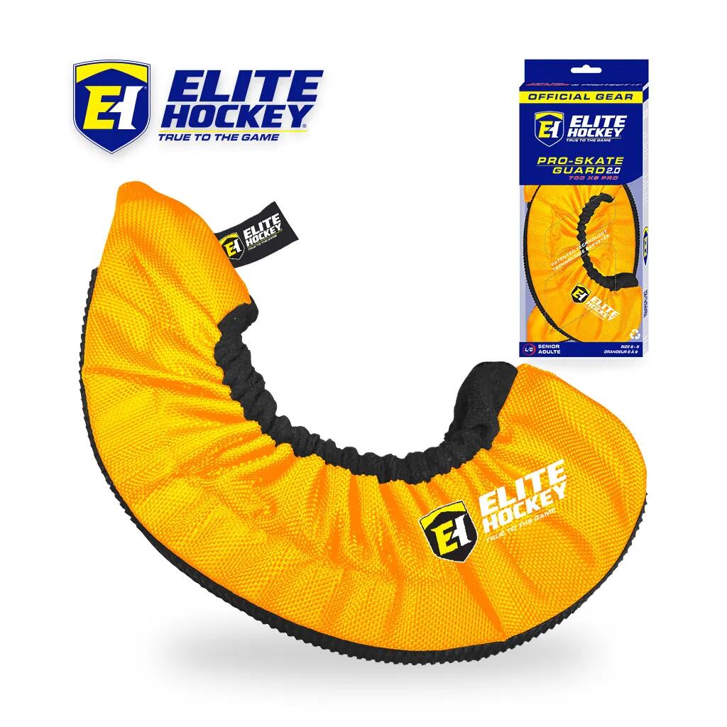ELITE Pro-Skate Guard galben, Senior XL 10-13 pentru adulți accesoriu de hochei