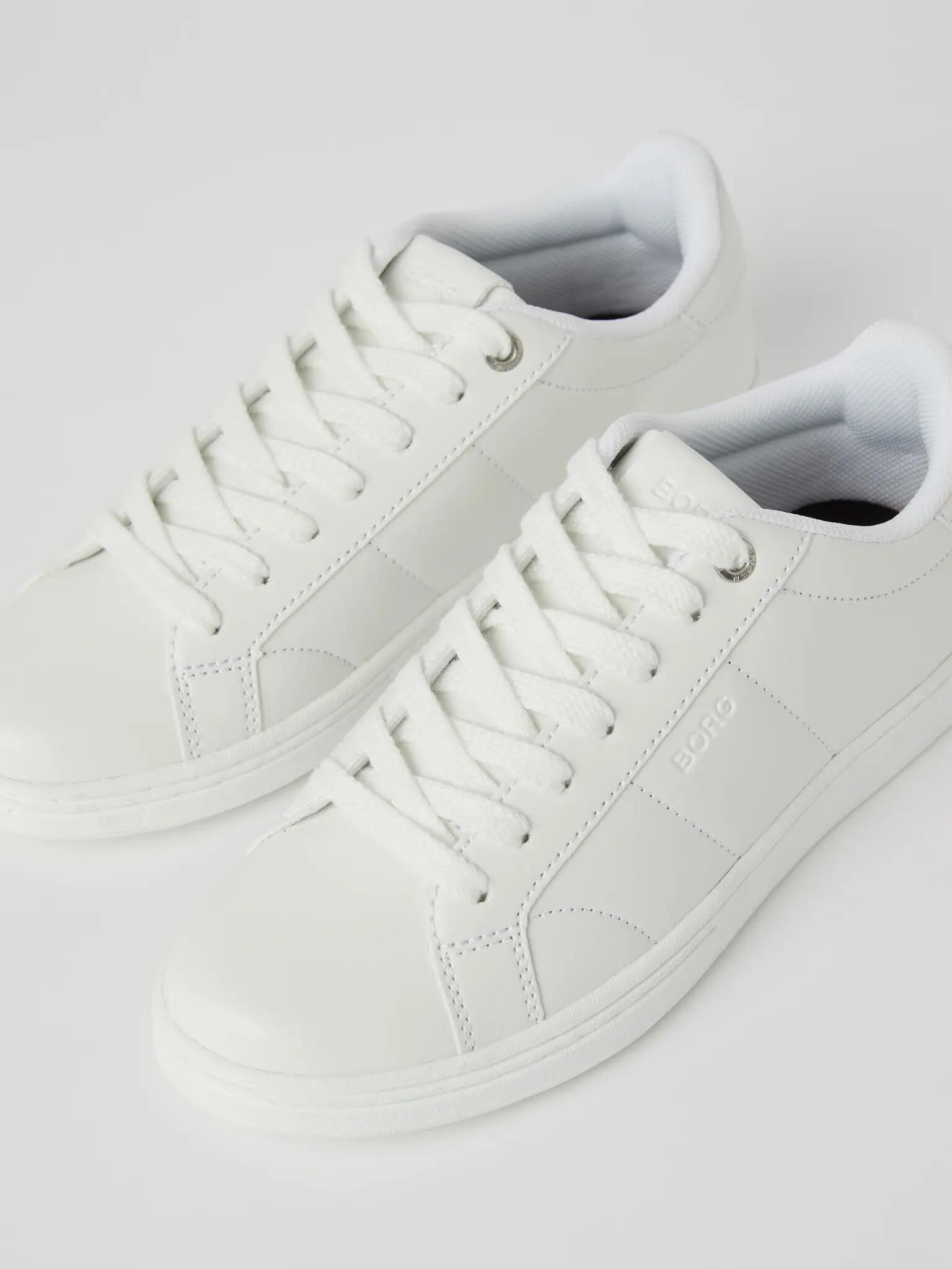 bjorn_borg CUP buty tenisowe damskie białe – WHITE - WHITE 3/3
