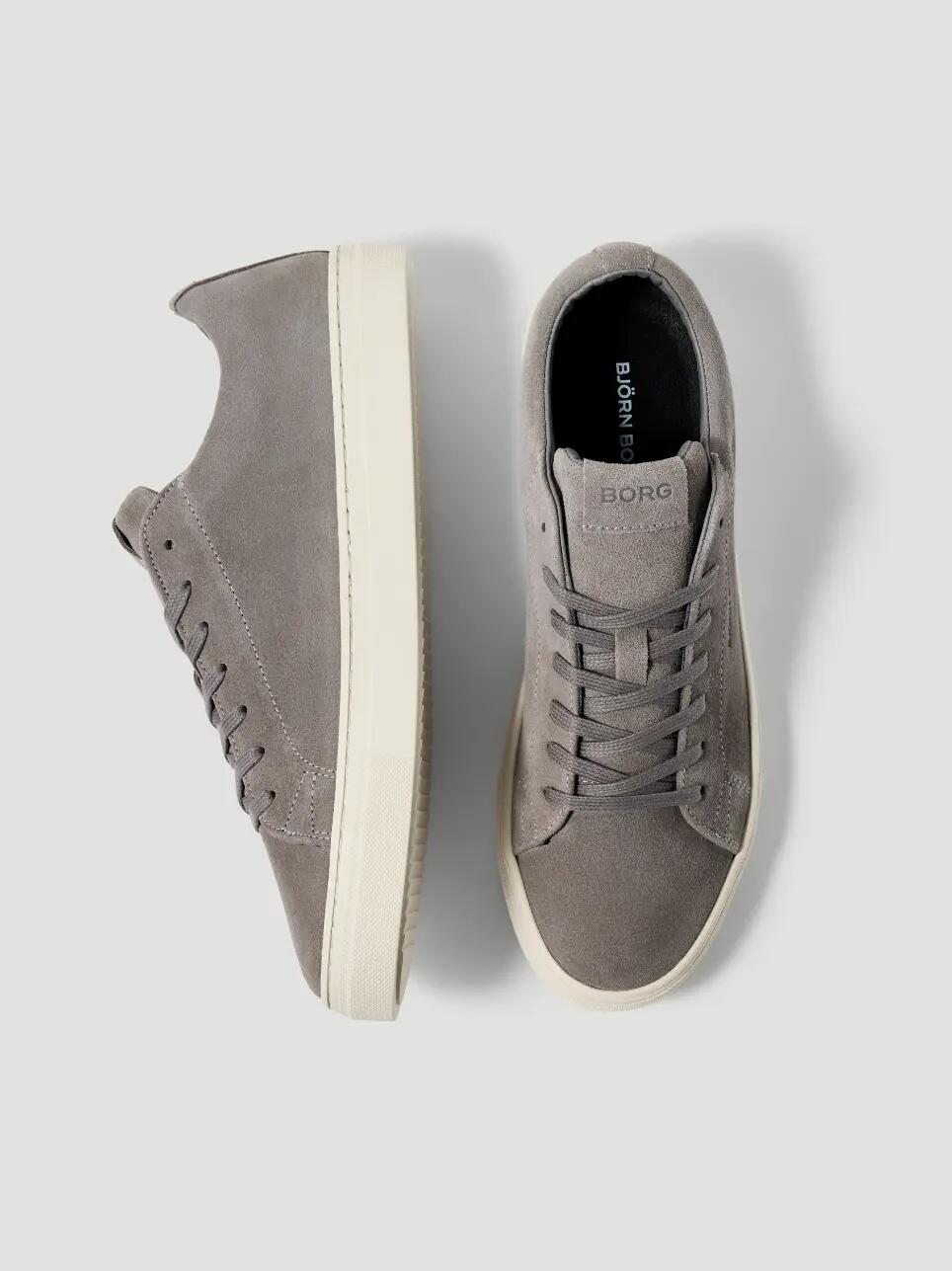bjorn_borg CLASSIC SU - Ténis homem, LIGHT GREY - WHITE 4/4