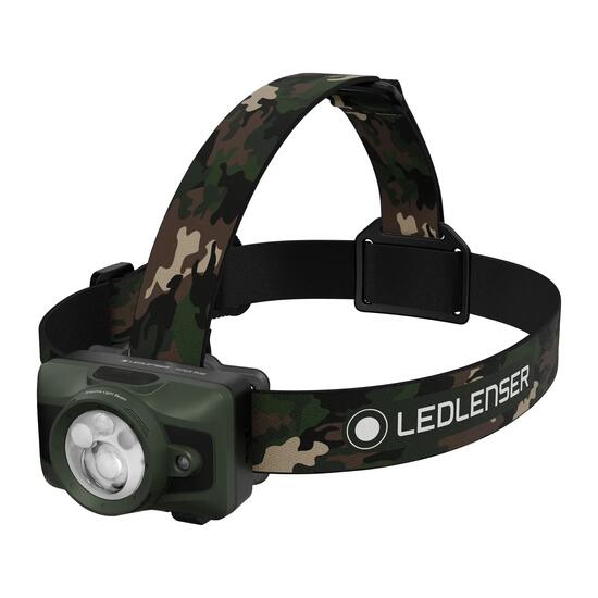 Stirnlampe HF6R Signature, wiederaufladbar, 1000lm, IP67, RGB, Metallic Grey