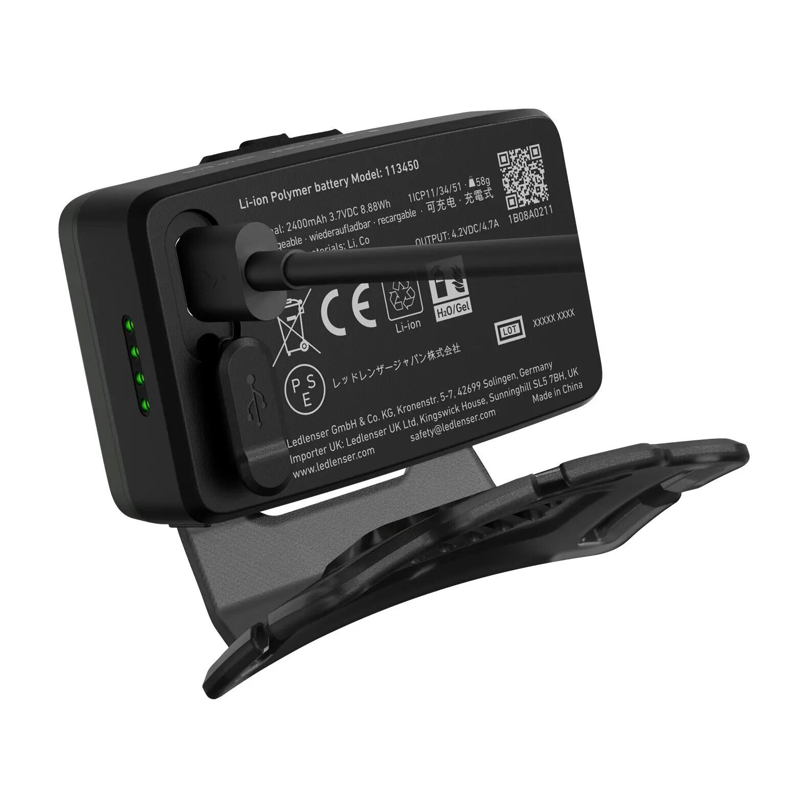 Lampe frontale rechargeable, 1000 lm, IP67, RGB, HF6R Signature 4/7
