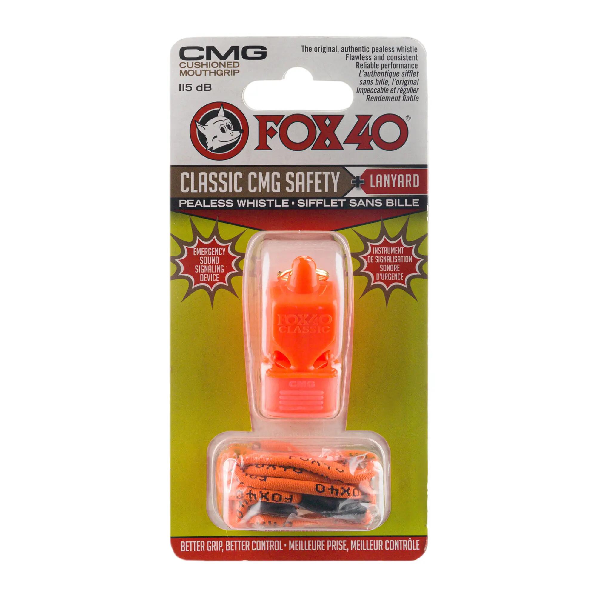 Gwizdek ze sznurkiem Fox 40 Classic CMG Safety 3/3