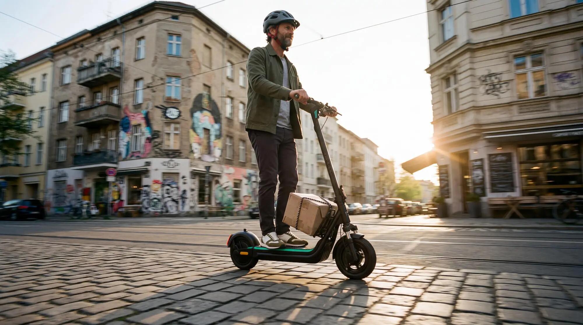 E-Scooter Egret Unit mit Straßenzulassung (20km/h, 100km, 1890W) 9/13