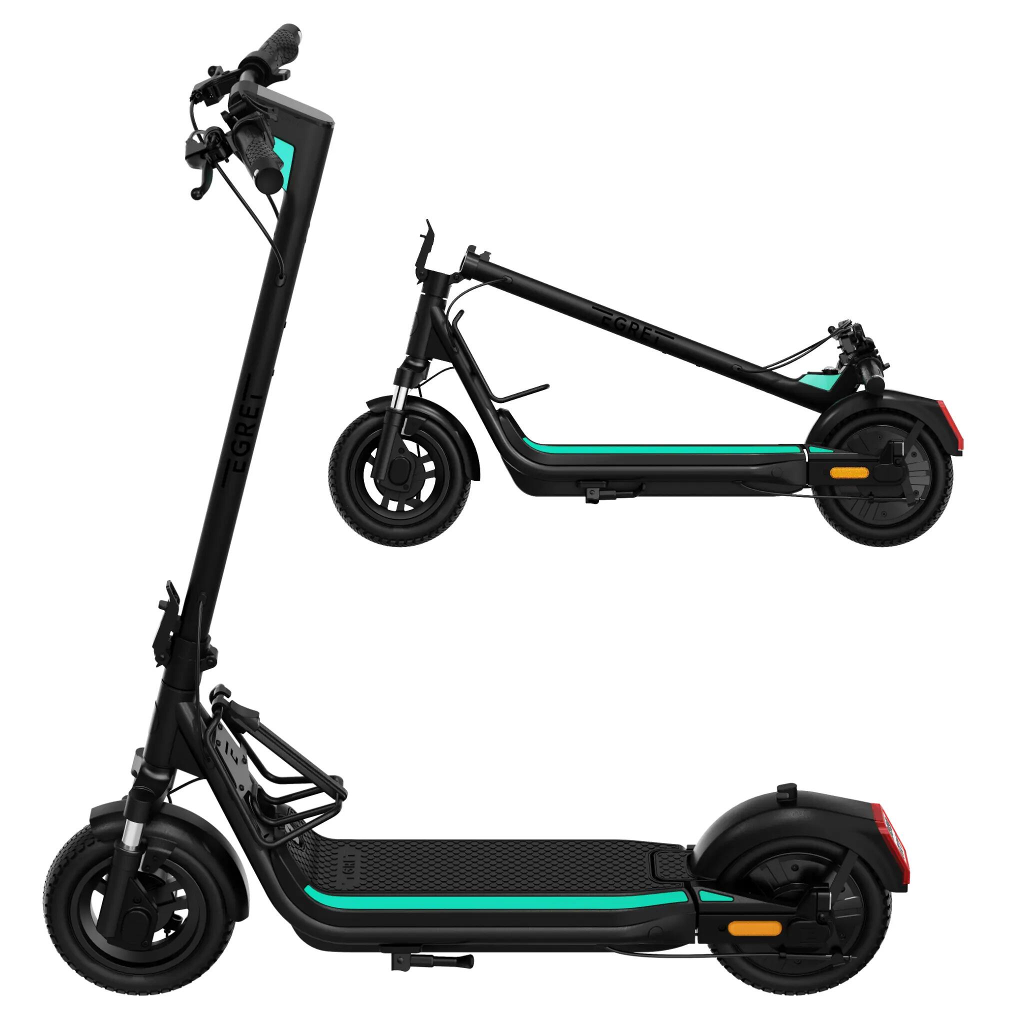 E-Scooter Egret Unit mit Straßenzulassung (20km/h, 100km, 1890W) 5/13