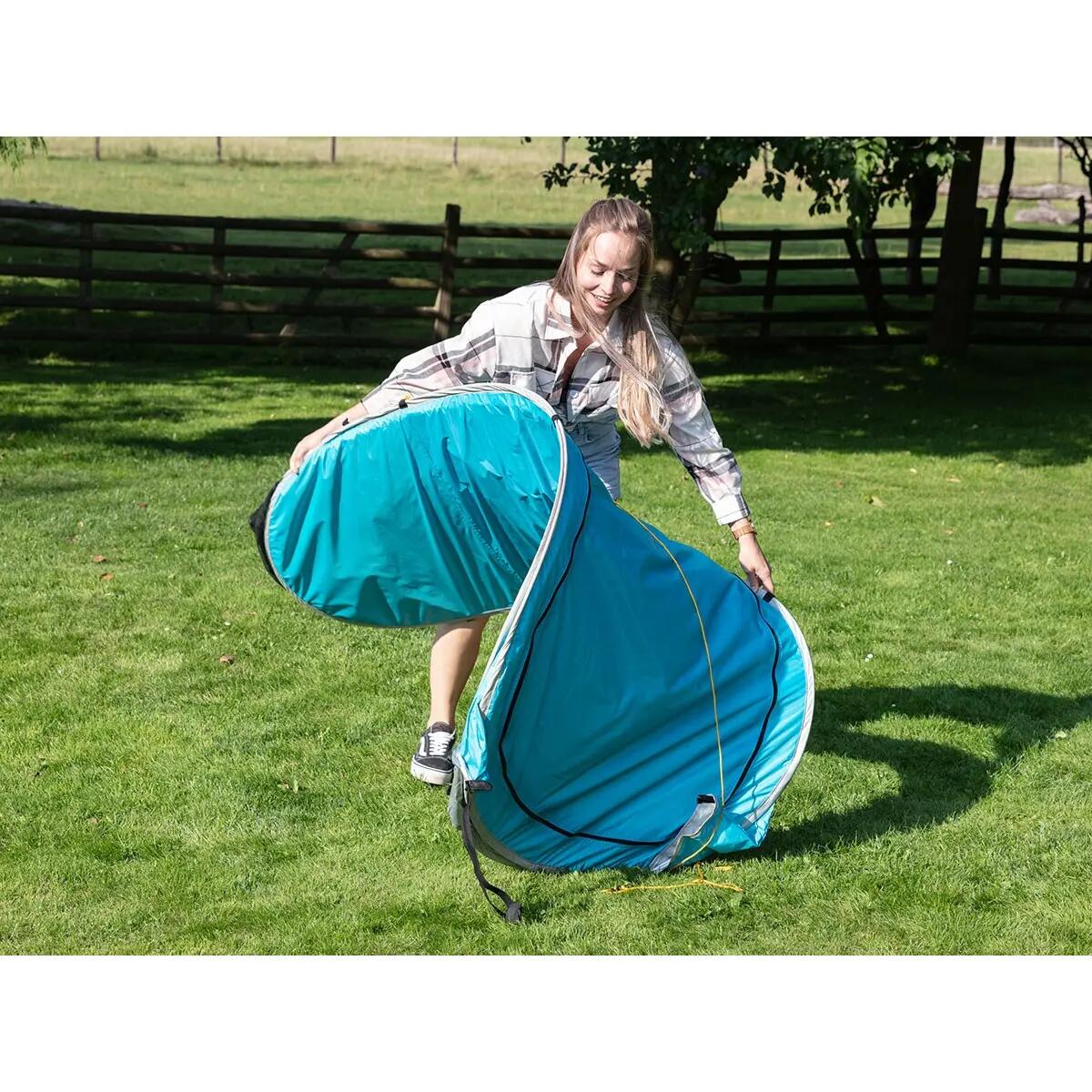 Tienda de Ducha Camping Pop Up | vestidor con 210 cm de altura 8/15
