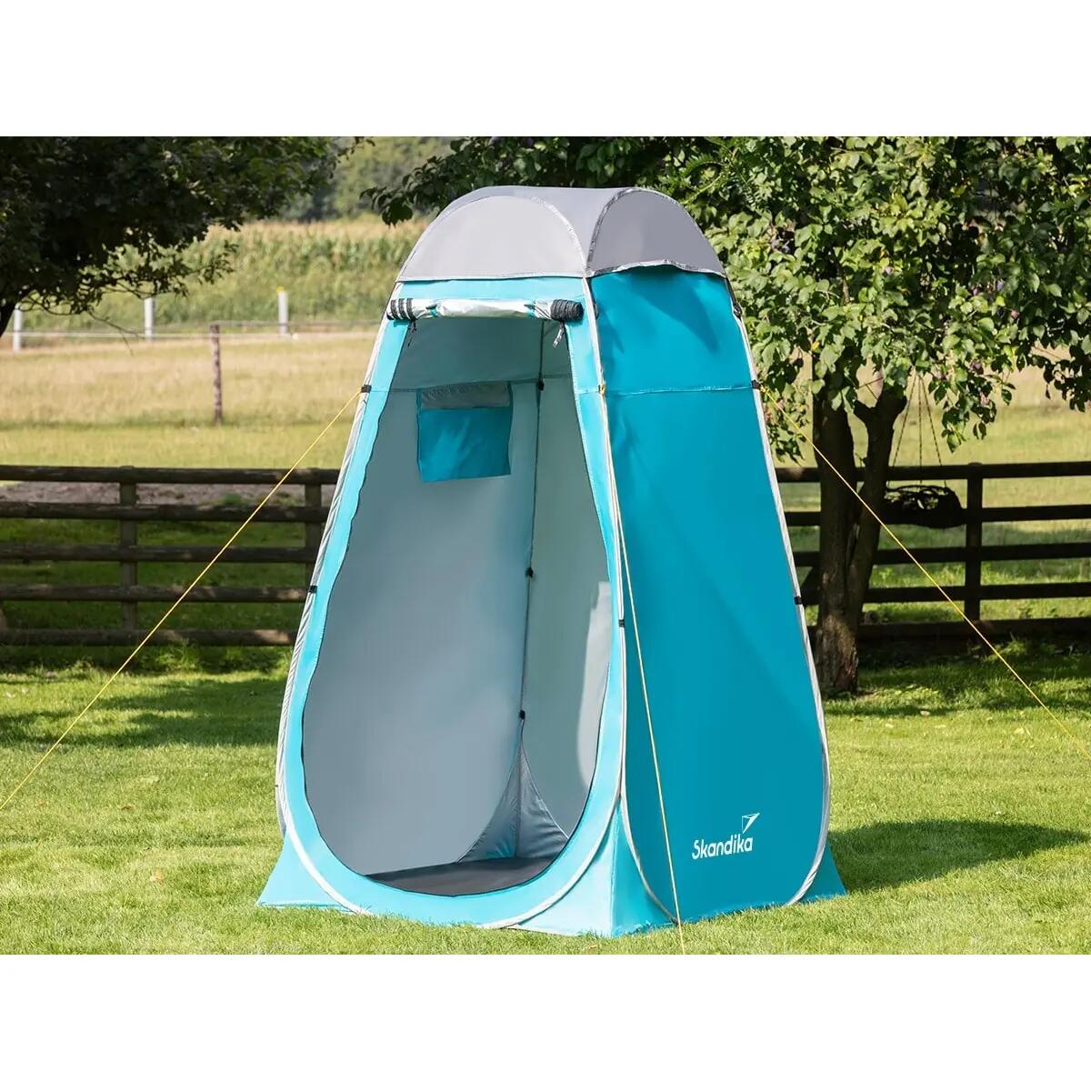 Tienda de Ducha Camping Pop Up | vestidor con 210 cm de altura 2/15