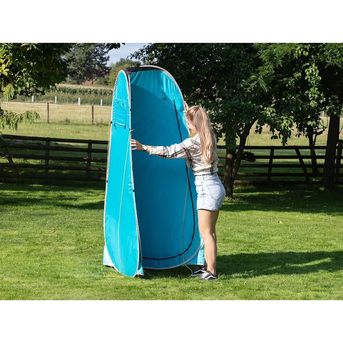 Tienda de Ducha Camping Pop Up | vestidor con 210 cm de altura 10/15