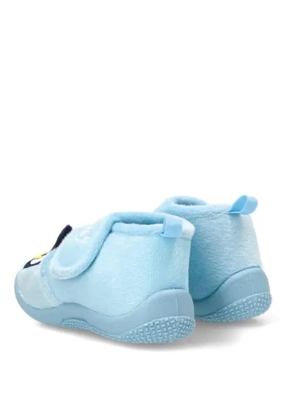 Bluey Kinderpantoffeln, mittelhoch, hellblau, Polyester 6/6