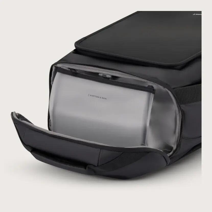 Zaino Kapten & Son Lisbon Duffle Bkpk S Black 5/10