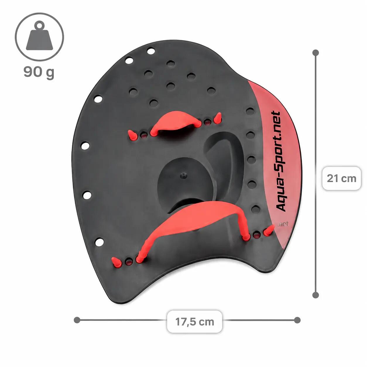 Wiosełka do pływania Aqua-Sport Swim Hand Paddle Pro 2/6