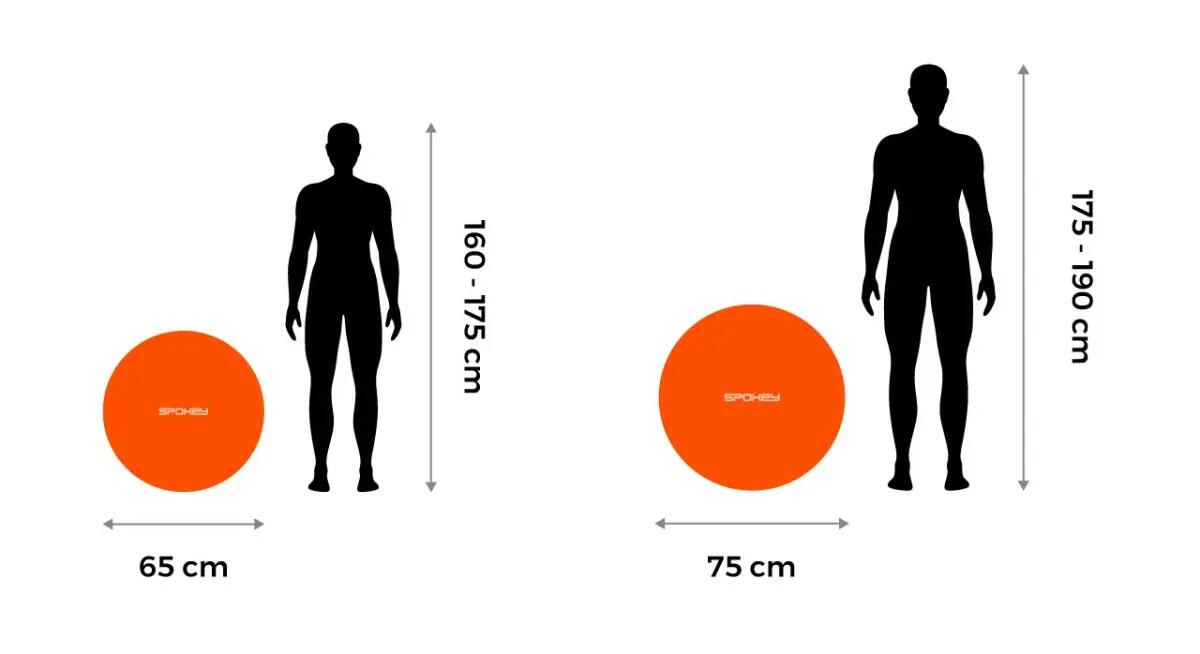 Bola de exercícios SPOKEY FITNESS 9/9