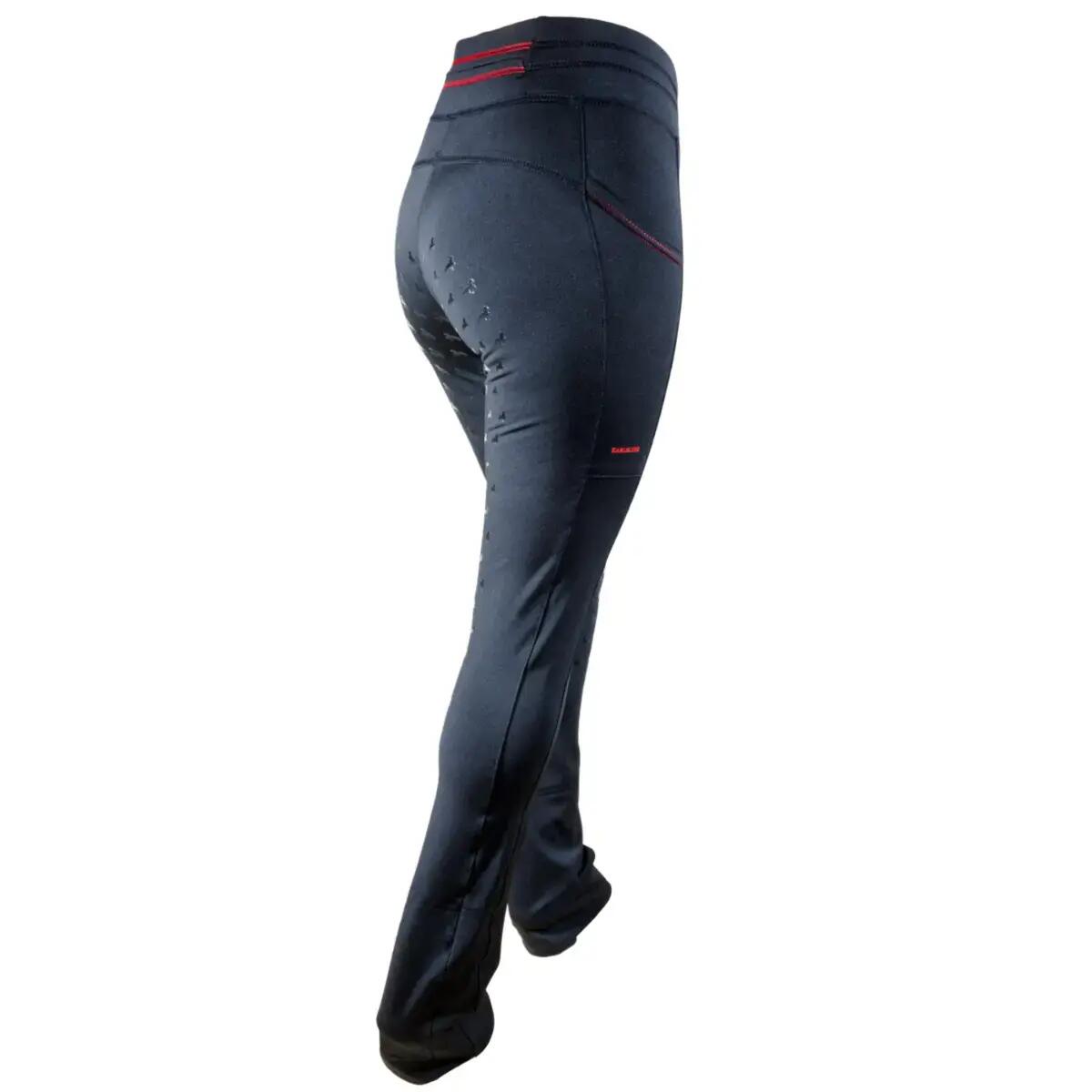 Legging de equitación con agarre completo y bolsillo para teléfono mujer Karlslu 3/3