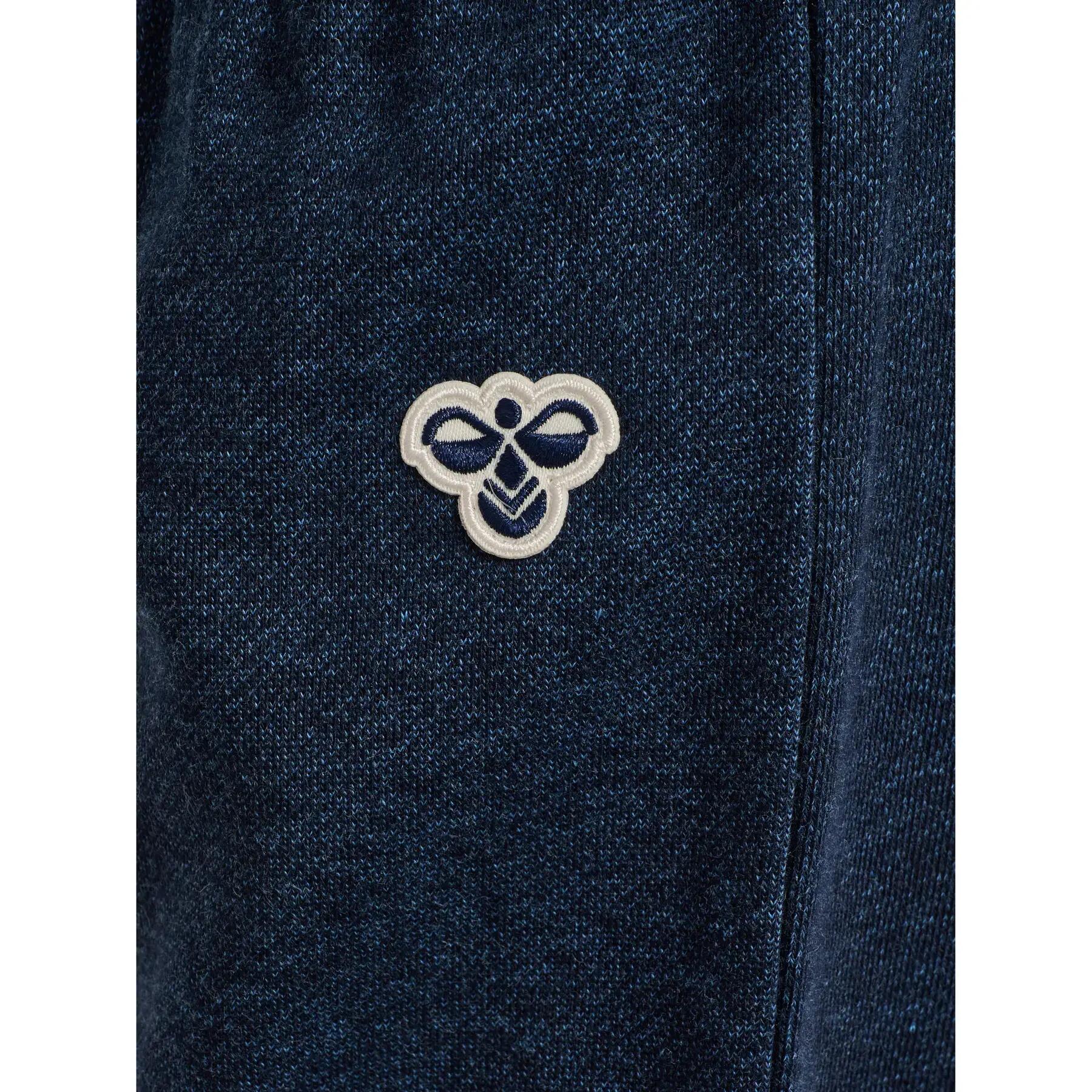 hummel Pantaloni sweat loose in cotone biologico per bambini – DRESS BLUES 4/4