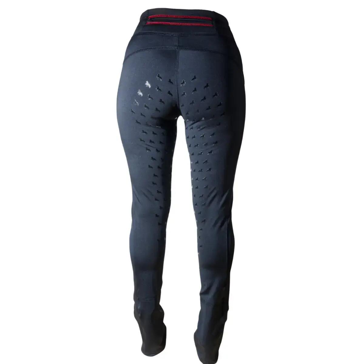 Legging de equitación con agarre completo y bolsillo para teléfono mujer Karlslu 2/3