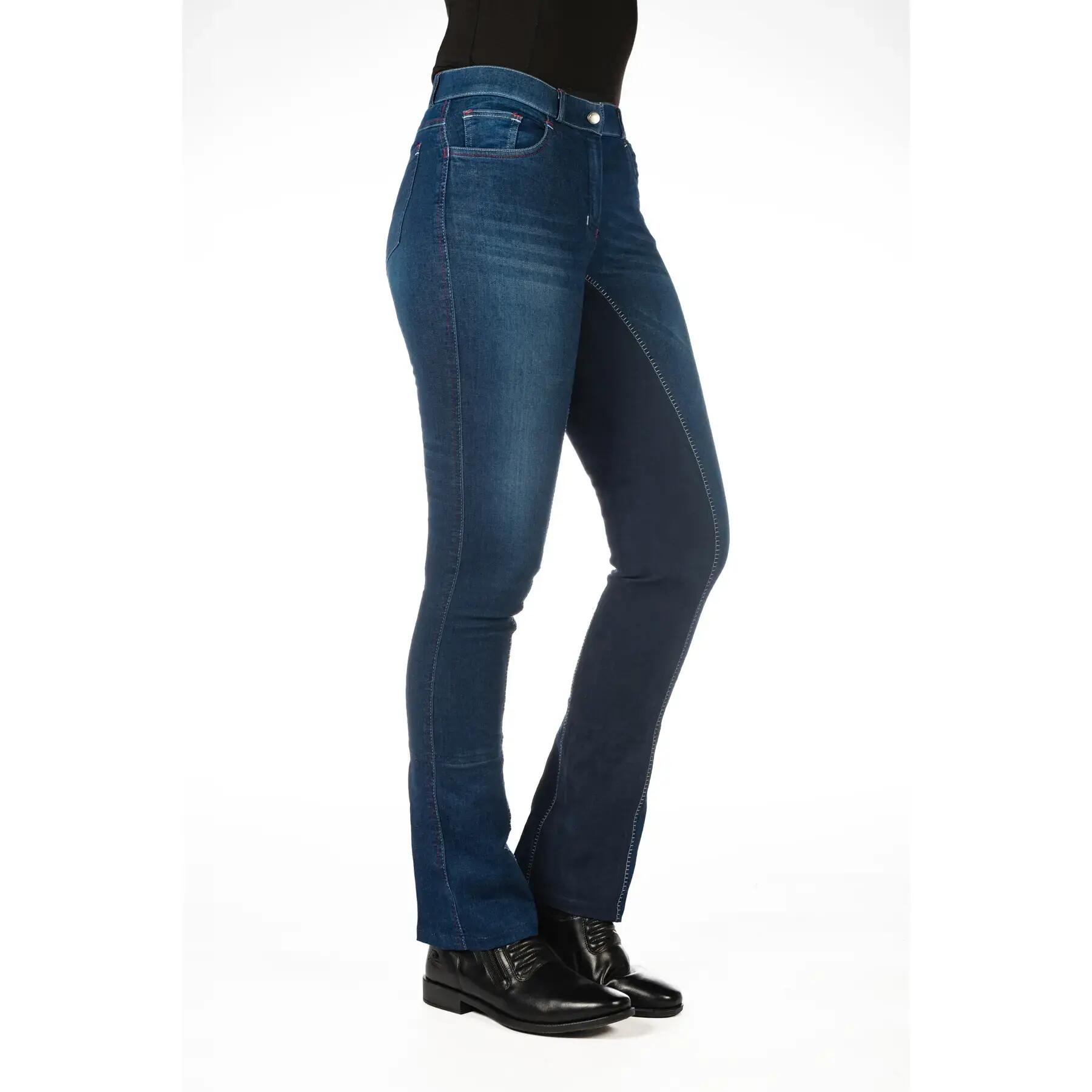 Pantaloni da equitazione Summer Denim 3/5