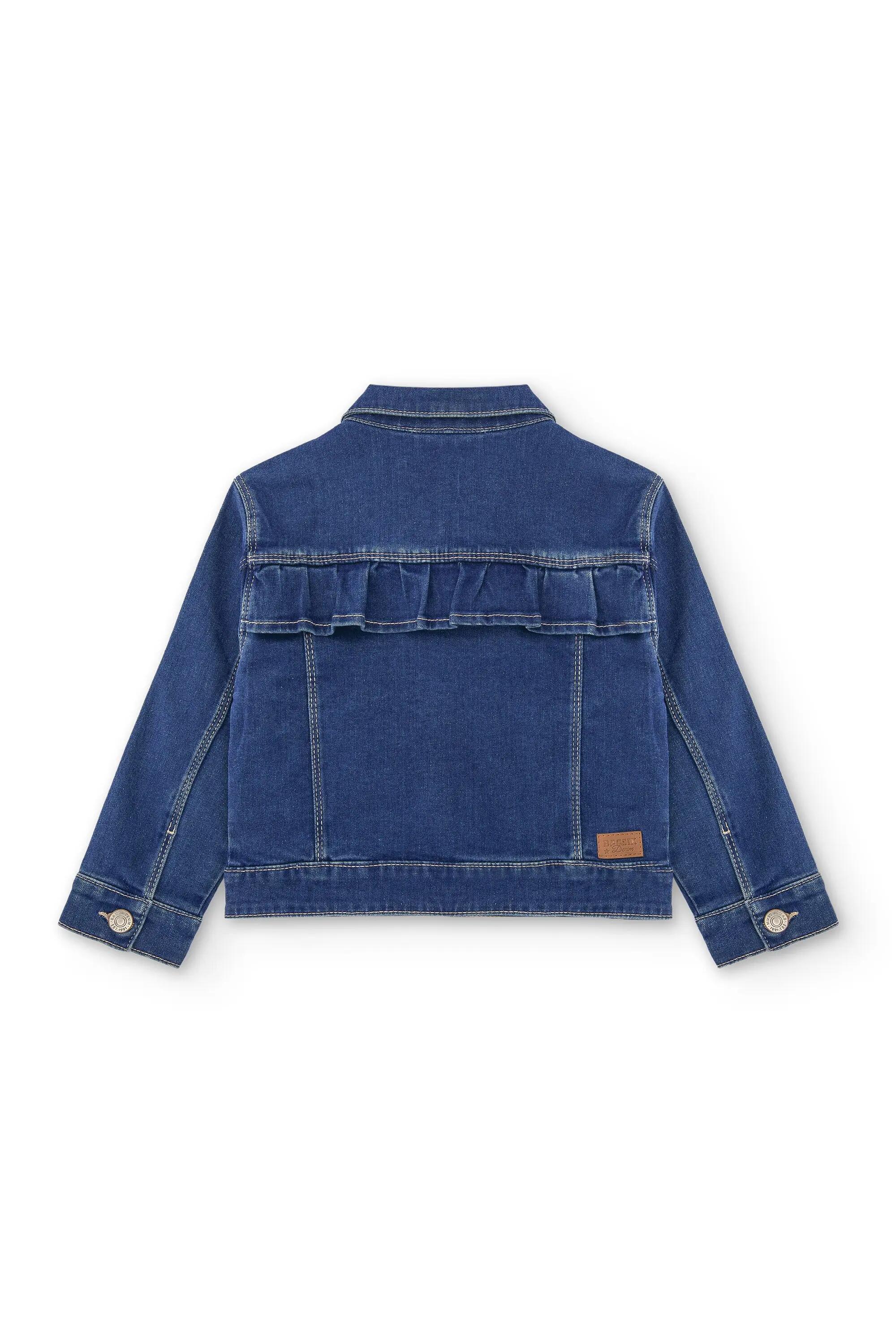 Jaqueta jeans infantil | Jeans azul com 5/5