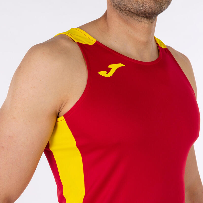 Débardeur Homme Joma Record ii rouge jaune