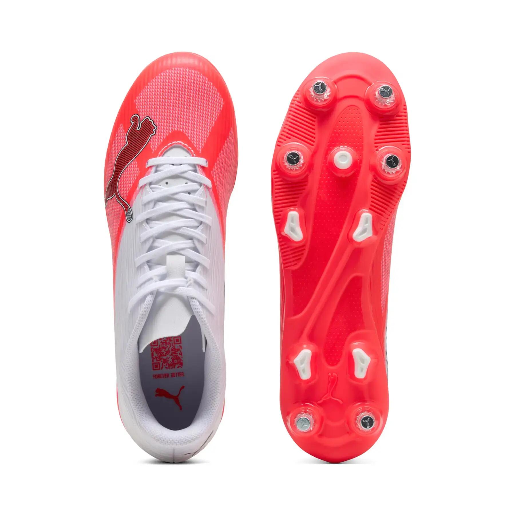 Puma Ultra 7 Play Mxsg Wit En Rood Ultra 6/6