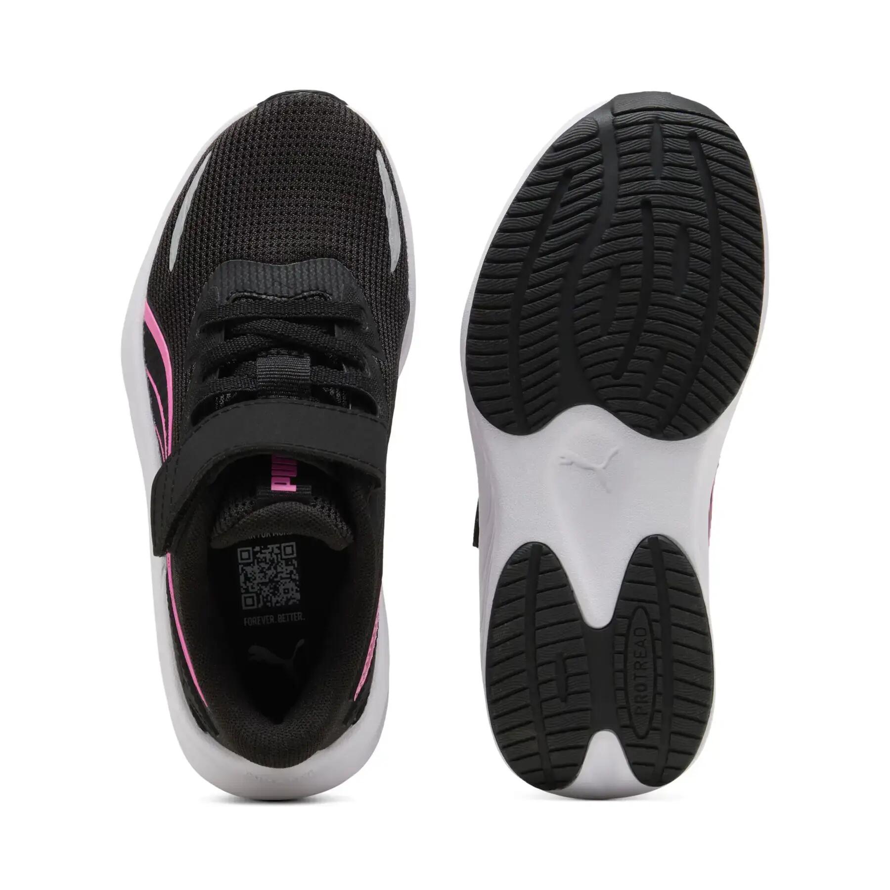 PUMA Pounce Lite 2 AC+ PS - 314042 05 - Negro/rosa 6/7