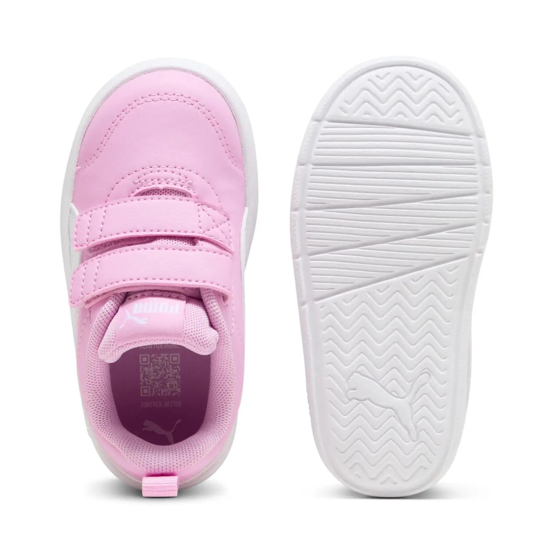 Zapatillas Puma Courtflex V3 V Inf, Gris, Niños 6/6