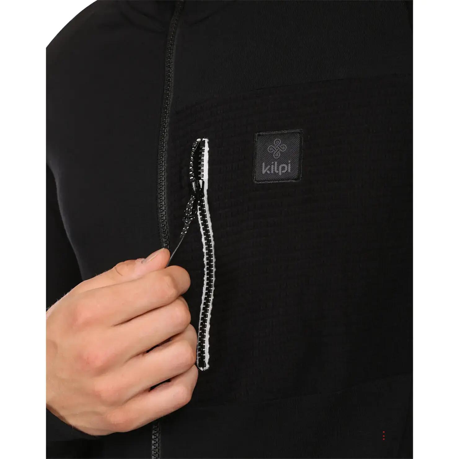 Bequemer Baumwoll-Kapuzenpullover Kilpi BALU-M 3/4