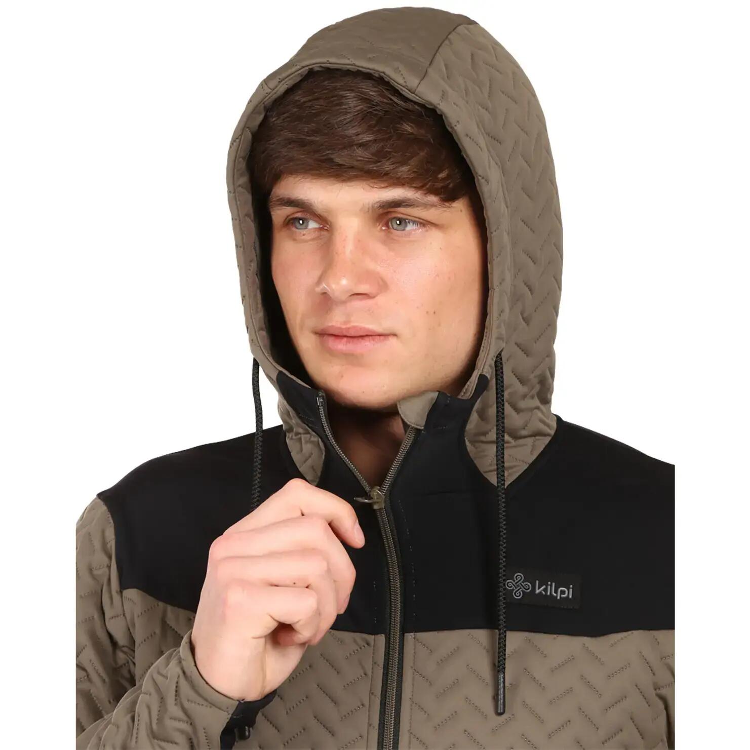 Kilpi Nevia-M Herren Fleecejacke mit Kapuze grün 3/3