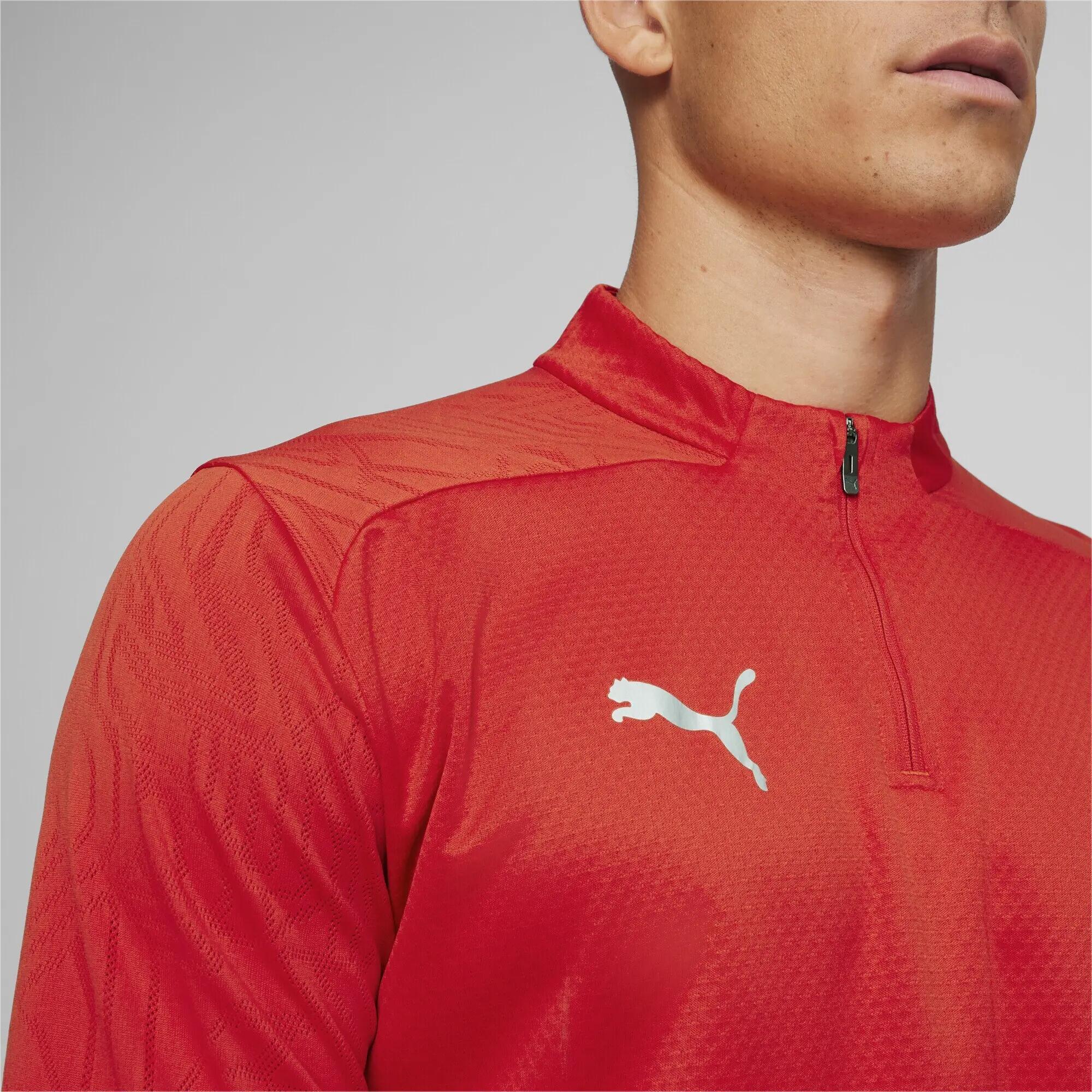 Puma Herren Langarm Shirt teamFINAL Training 1/4 Zip Top 658551 6/8