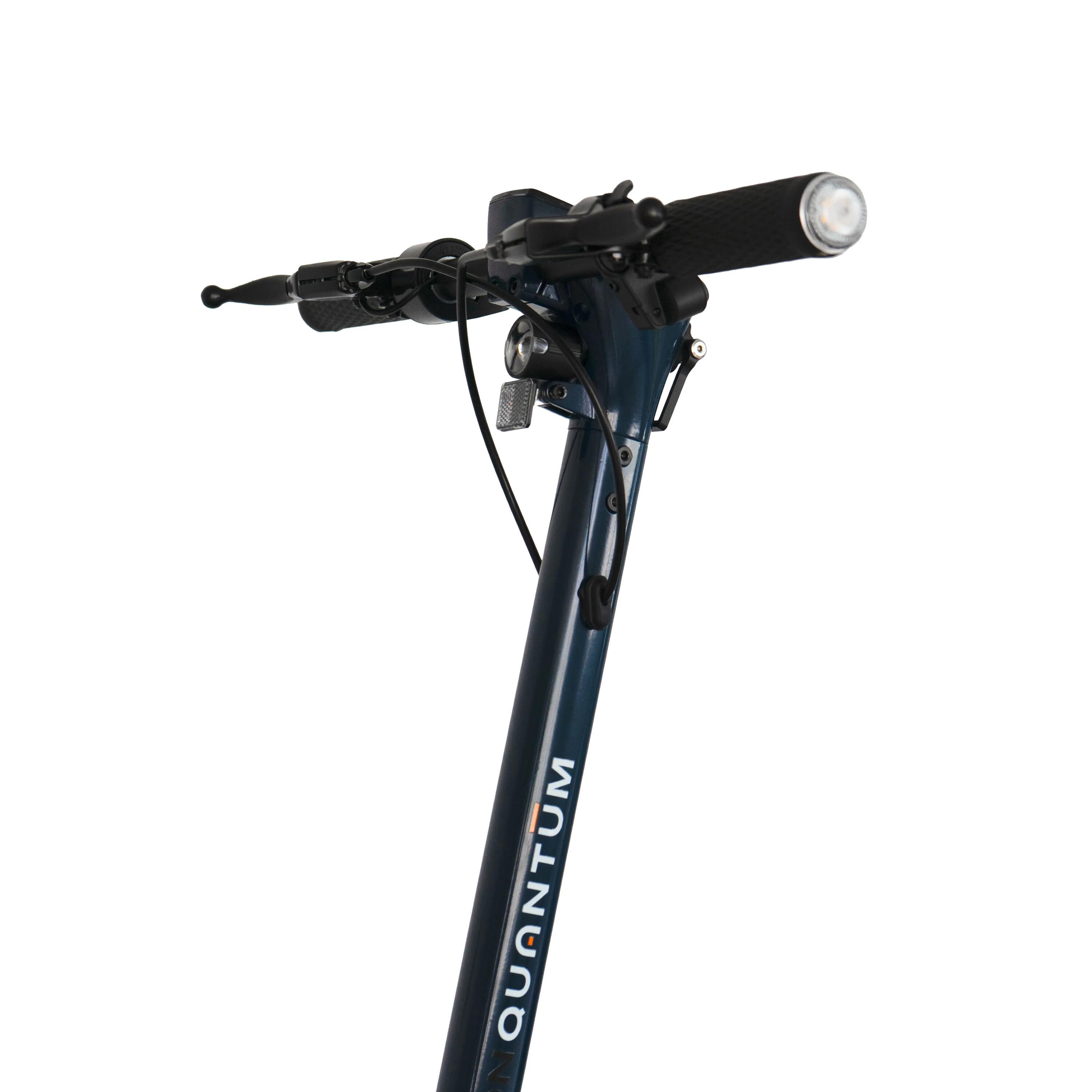 Patinete eléctrico QUANTUM BLUE certificado DGT 2026 Motor 580W 38km Autonomía 7/7