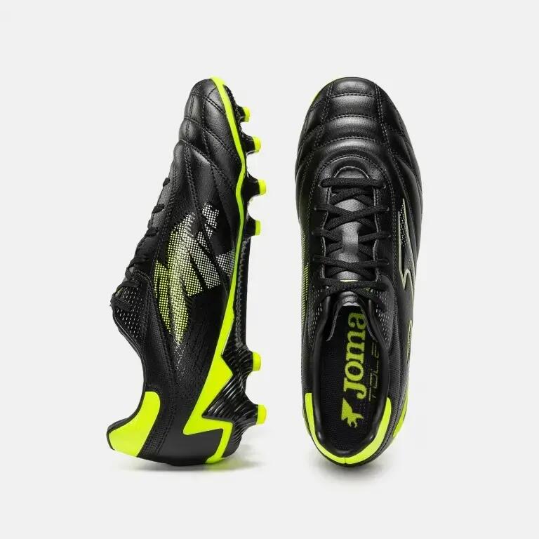 Chaussures Football Football Adulte Joma Toledo 26 FG Noir 3/4
