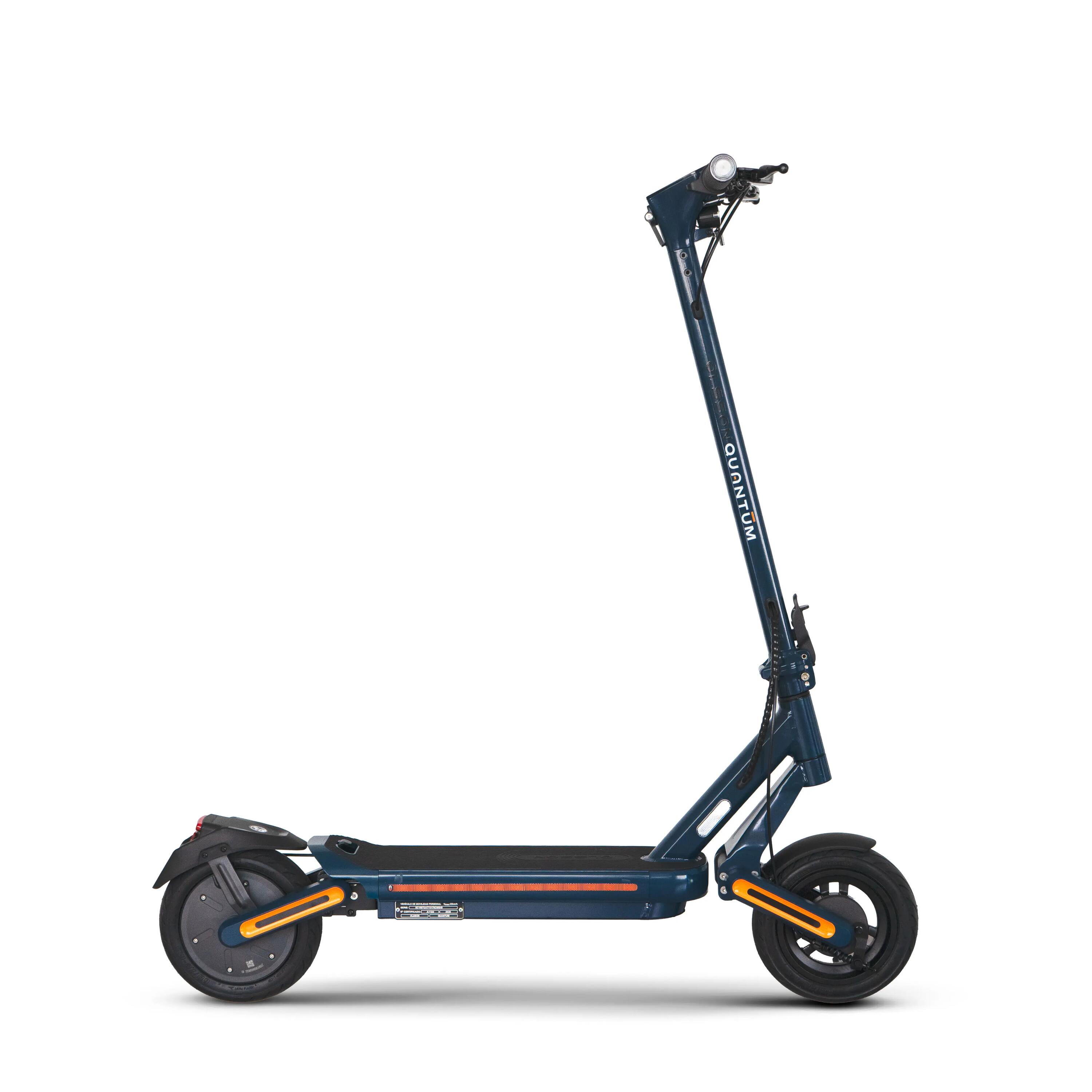 Patinete eléctrico QUANTUM BLUE certificado DGT 2026 Motor 580W 38km Autonomía 2/7