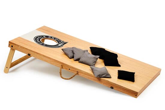 Kubb Set de cornhole Pro - 1 pièce avec sac de rangement