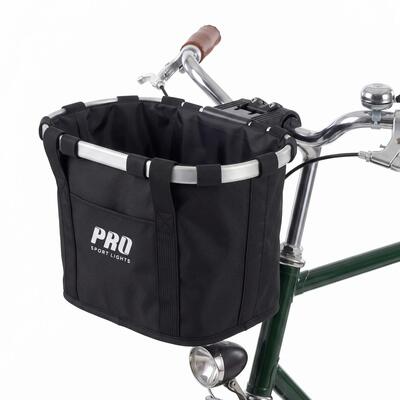 Fietsmand vooraan 16 liter zwart fiets mandje kinderfiets stadsfiets afneembaar