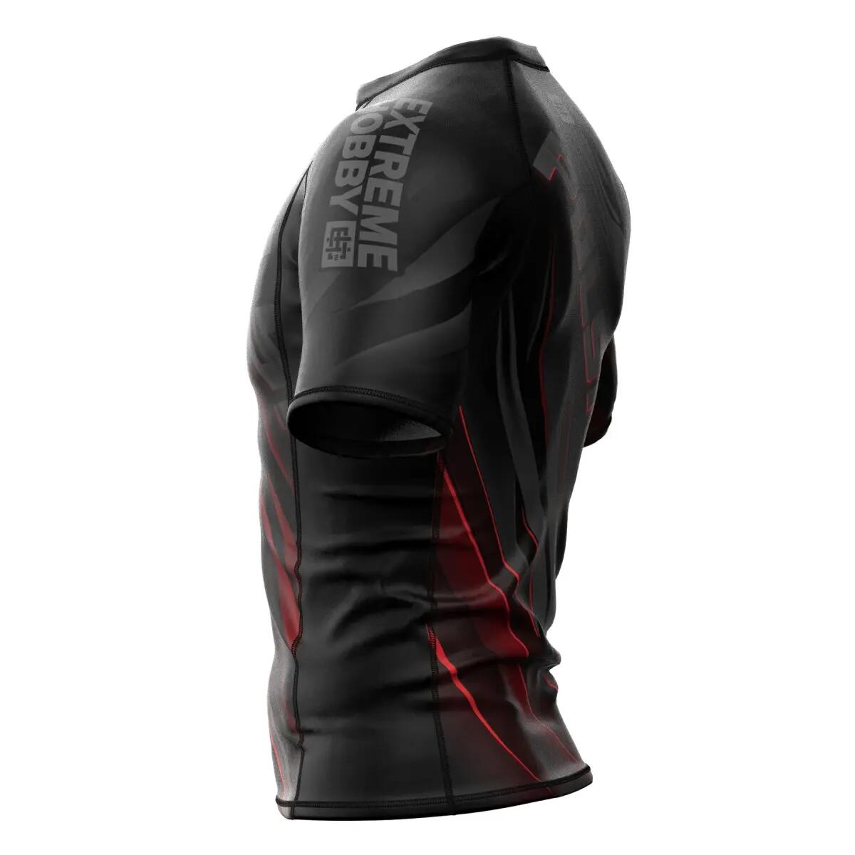 Rashguard à manches courtes pour homme MMA EXTREME HOBBY POLSKA ULTIMATE 4/6