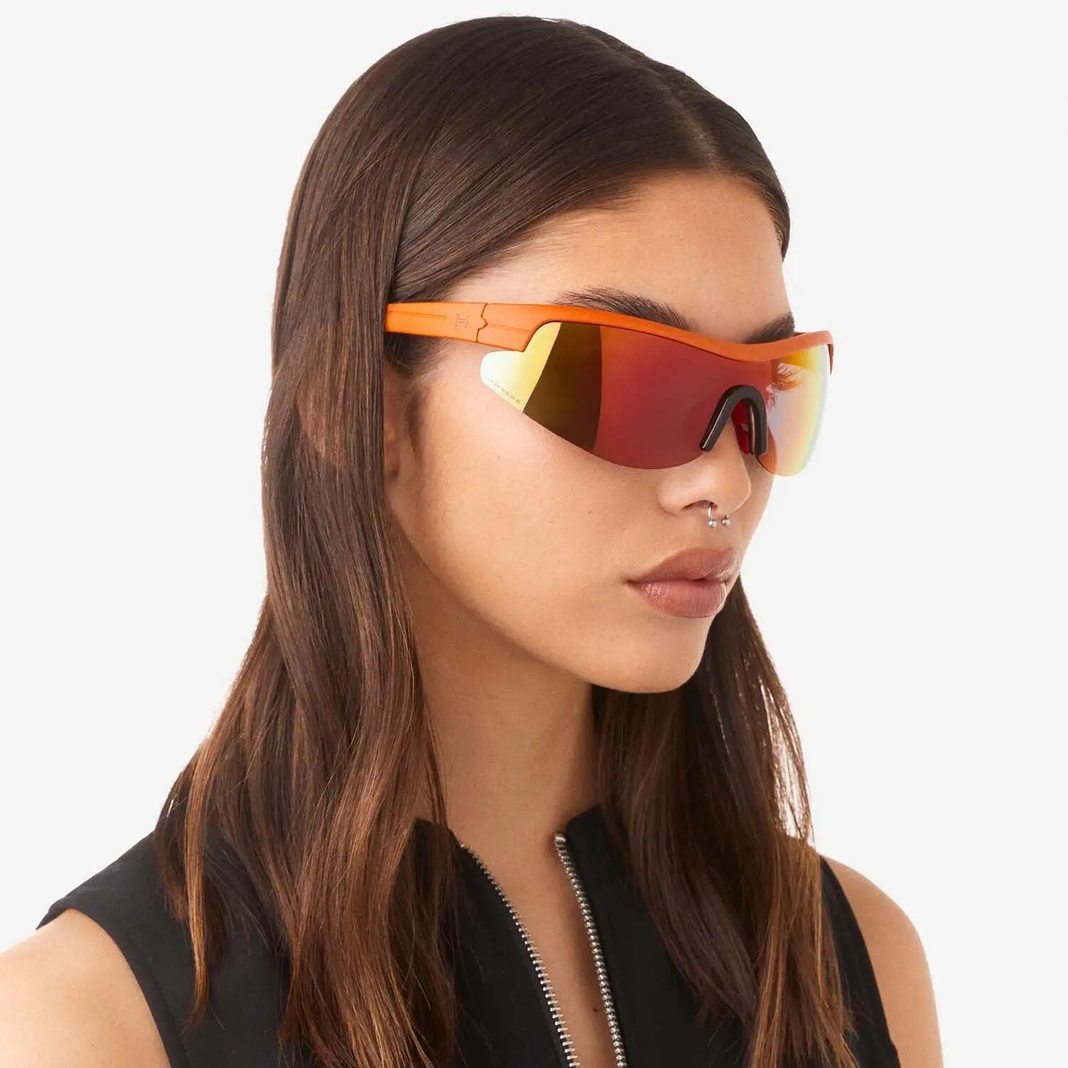 HAWKERS - Zonnebril voor mannen en vrouwen POLARIZED ORANGE RUBY ACTIVE 8/10