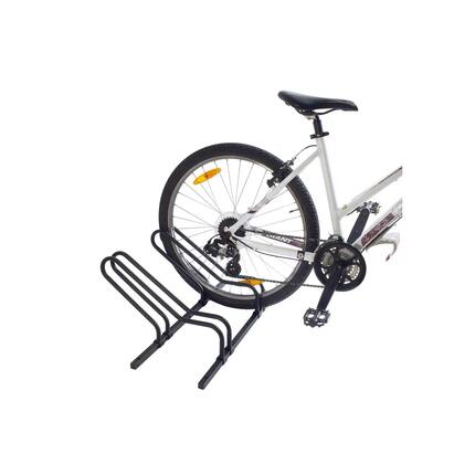 Râtelier 2 vélos CYCLO en métal noir 71,5 x 48 x 29,5 cm