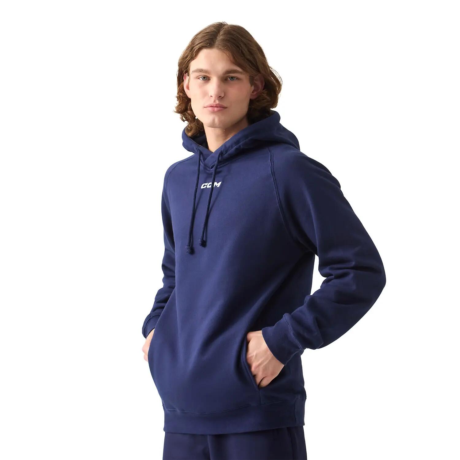 Team portshirt met capuchon - Volwassenen - Blauw 3/6