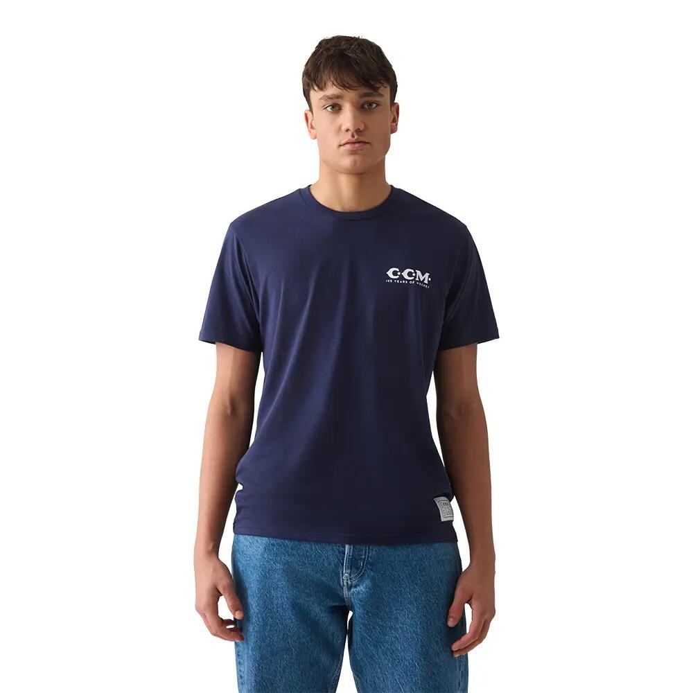 – 125 Jahre – T-Shirt – Kurzarm – Erwachsene – Blau – Größe S 3/6